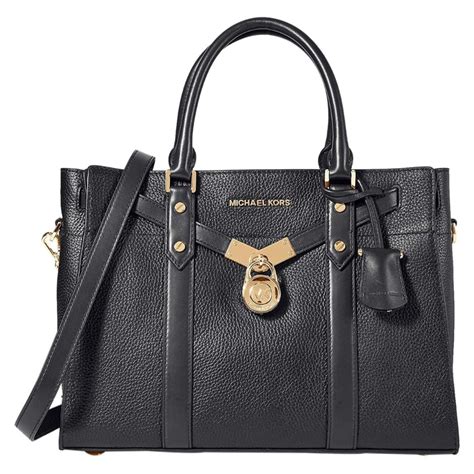 schwarze handtasche michael kors preis|Michael Kors large satchel handbag.